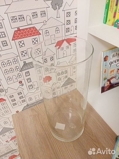 Ваза для цветов. Мини-аквариум. Стакан большой