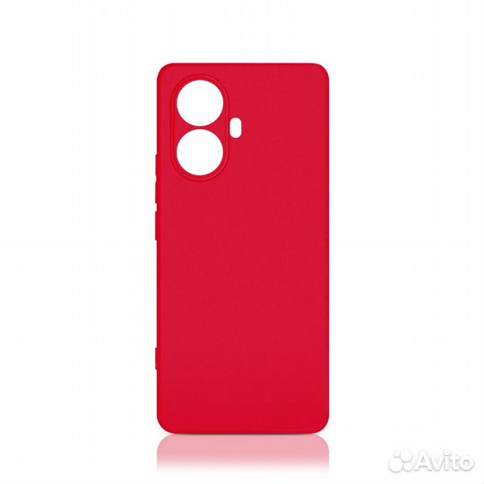 Силиконовый чехол для Realme 10 Pro+ (5G) DF (red)