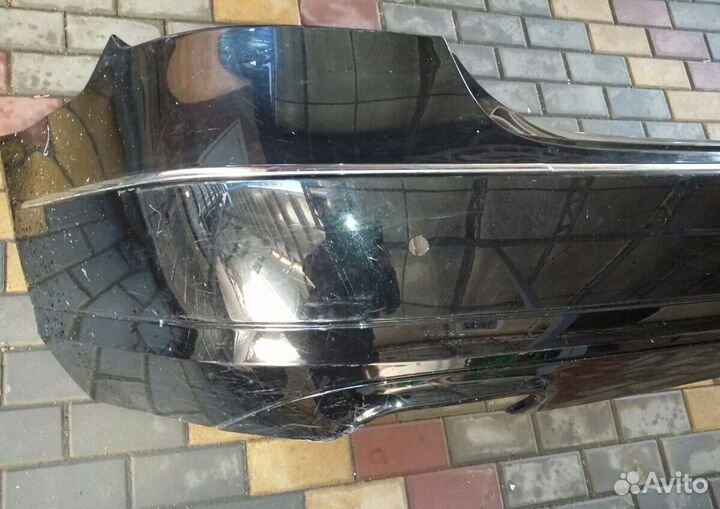 Бампер задний мерседес Е 212 до рестайлинг