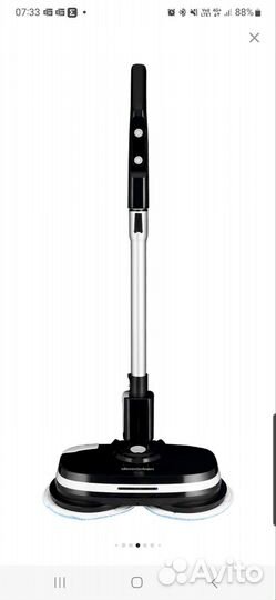 Электрошвабра Clever & Clean glider A5 black