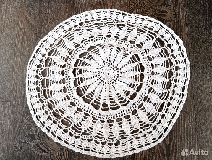 Кружевная салфетка ручной работы СССР