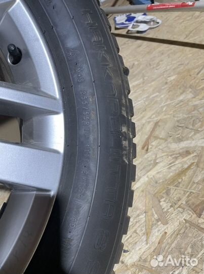 Зимние колеса на touareg