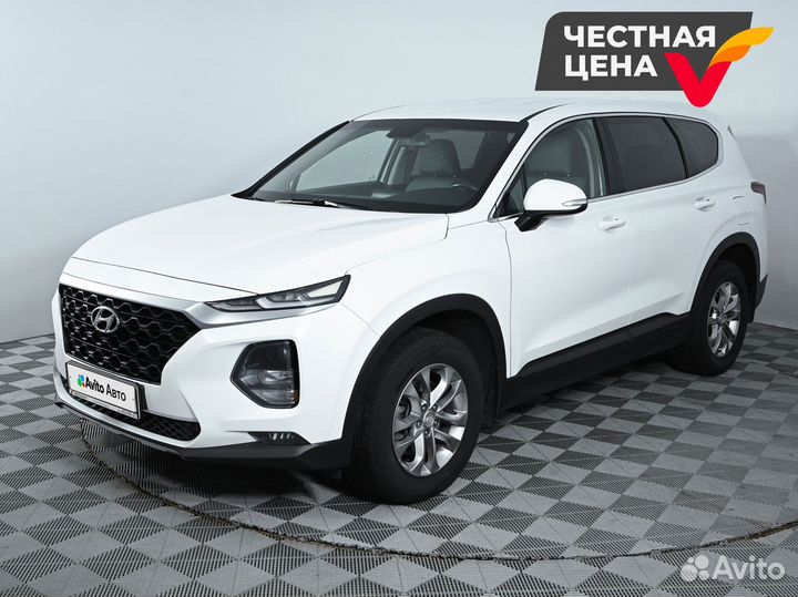 Hyundai Santa Fe 2.4 AT, 2018, 136 654 км