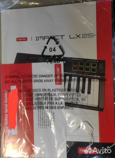 Midi-клавиатура Nektar Impact LX25+