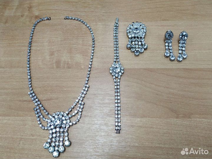 Бижутерия, свадебный набор