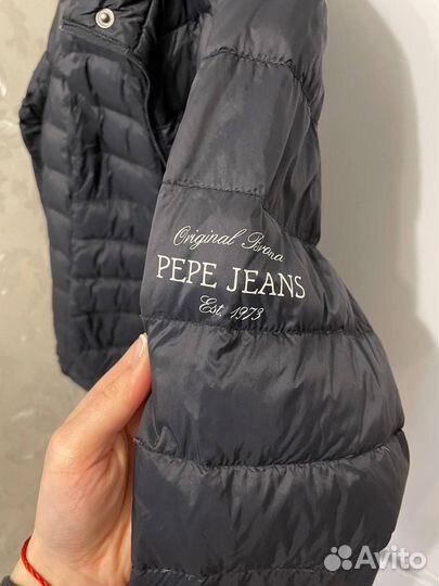 Куртка стеганая pepe jeans женская весна-осень