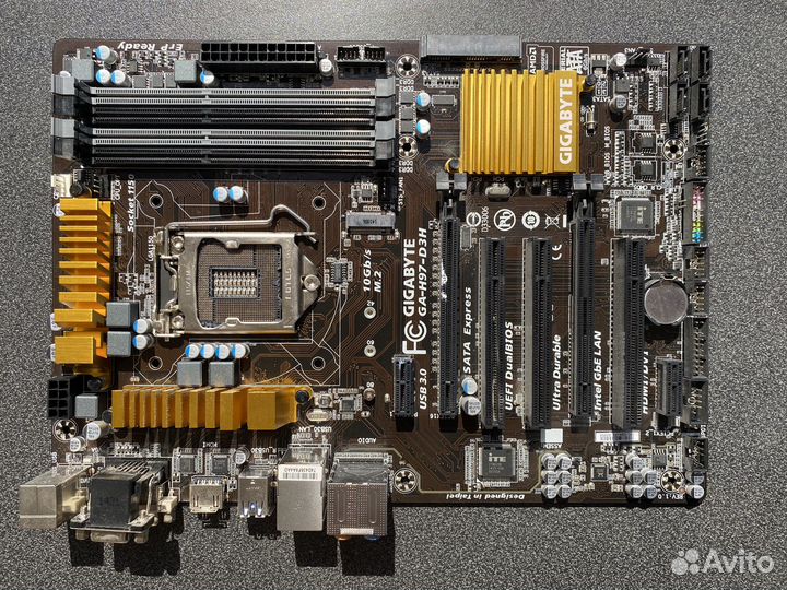 Материнская плата gigabyte GA-H97-D3H