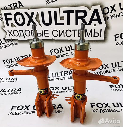 Передние стойки Fox лада приора ваз, на приору