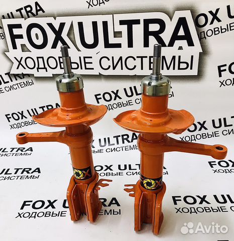 Передние стойки Fox лада приора ваз, на приору
