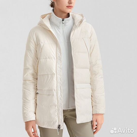 THE north face City Outdoor Collection Down Jackets Women's Off White (S)(36)