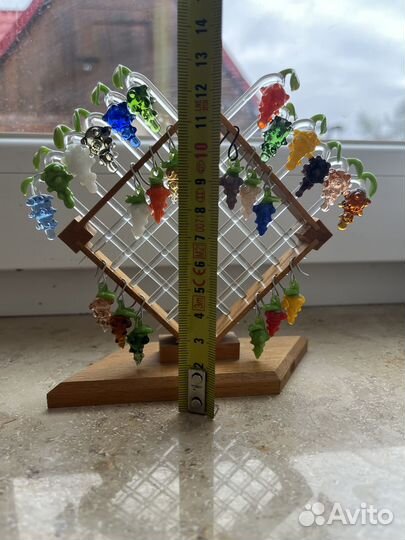 Шпажки Lauscha, Лауша, виноград, винтаж, Германия