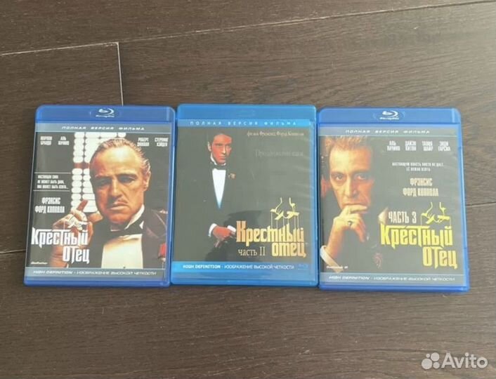 Диски Bluray и Dvd