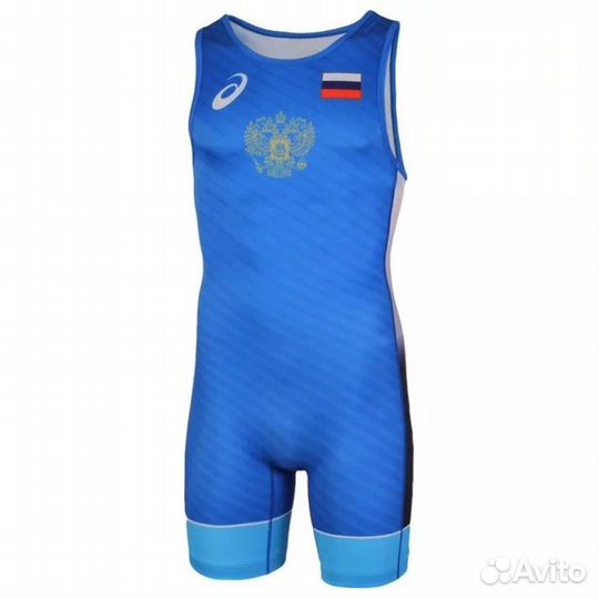 Борцовское трико asics wrestling suit, wings