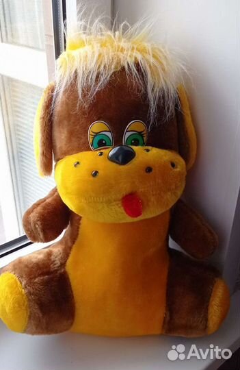 Плюшевый медведь и собака