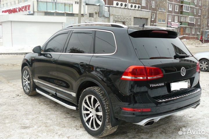 Пороги подножки туарег Volkswagen Touareg nf