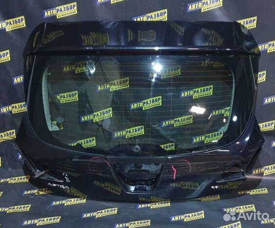 Крышка багажника в сборе со стеклом Опель Астра J