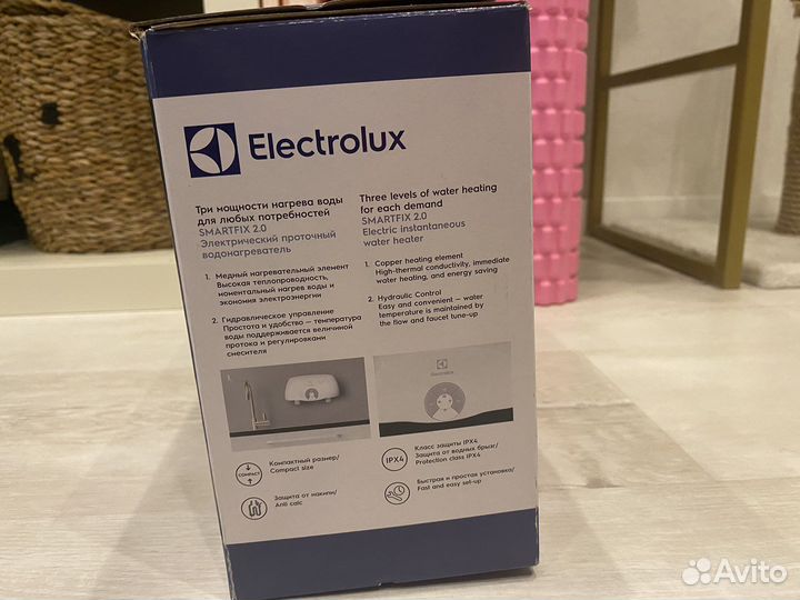Электроводонагреватель electrolux smartfix 2.0