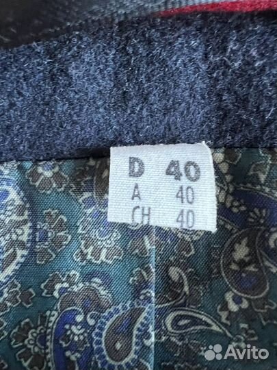 Винтажное баварское пальто шерсть, кашемир