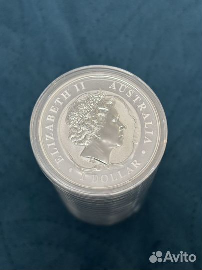 Серебряные монеты Коала 2014 г.(15 шт)