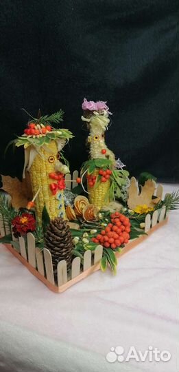 Осенняя поделка для школы, сада