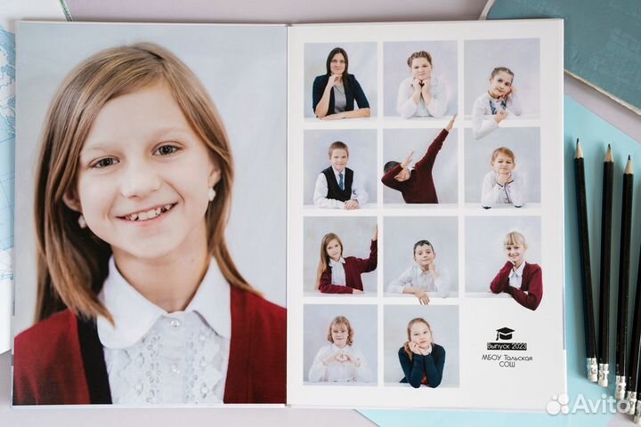 Выпускные альбомы в дет. садах и начальной школе