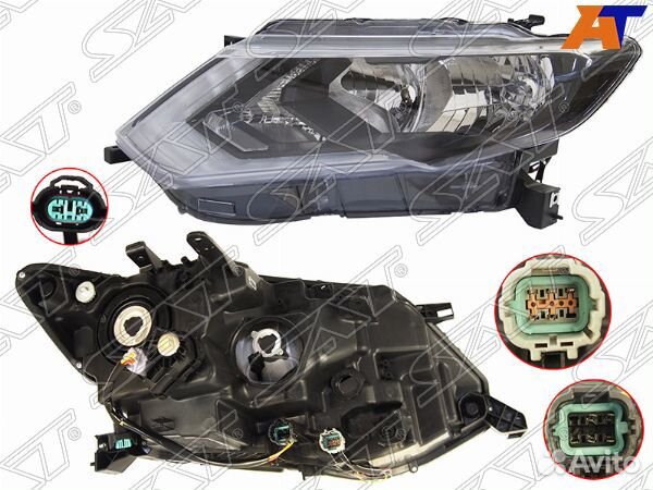 Фара nissan X-trail