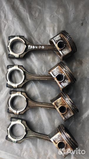 Поршень шатун Тойота Рав 4 1AZ FE 2.0 2008 год