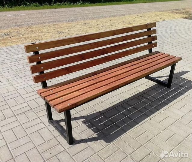 Кованые лавочки-скамейки