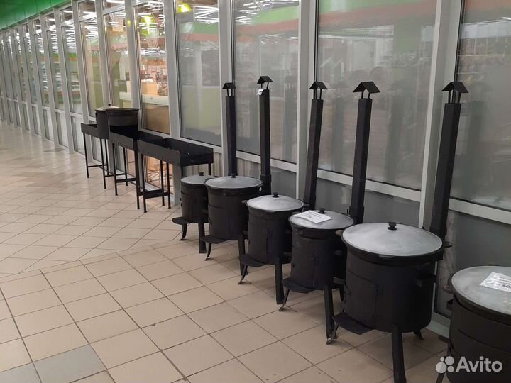 Мангал и печь с съёмный ножки