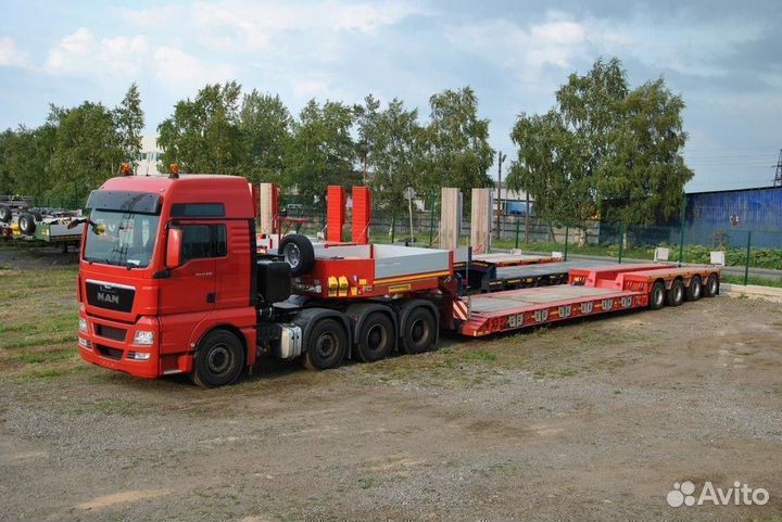 Услуги по перевозке негабаритных грузов тралом