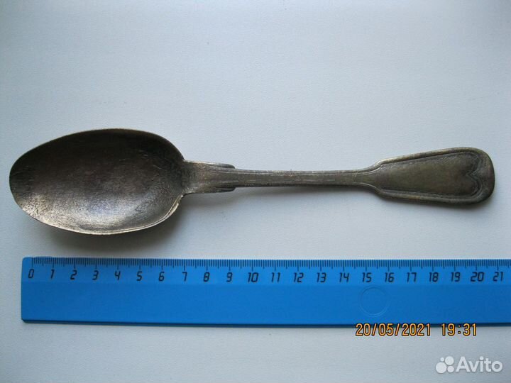 Ложки чайные старинные с клеймом - 3 шт