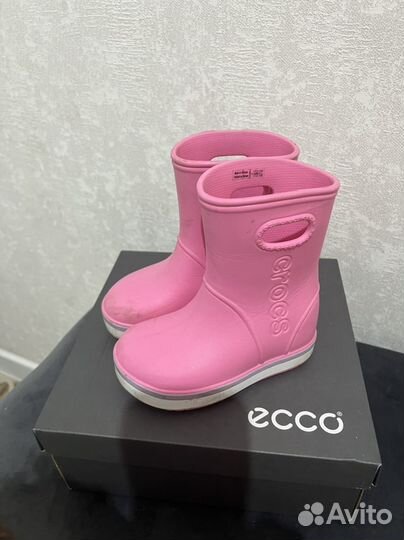 Резиновые сапоги crocs