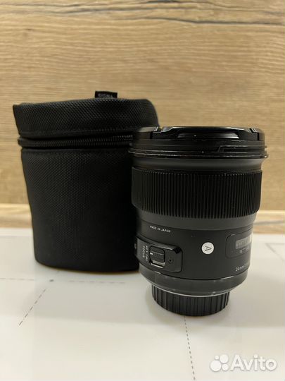 Объектив Sigma AF 24mm f/1.4 DG HSM Art Nikon F