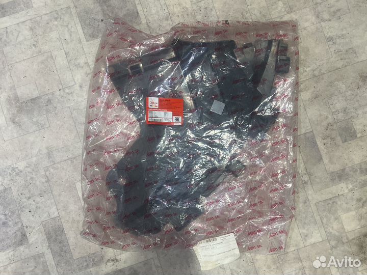 Защита бампера renault sandero 10-14 LH