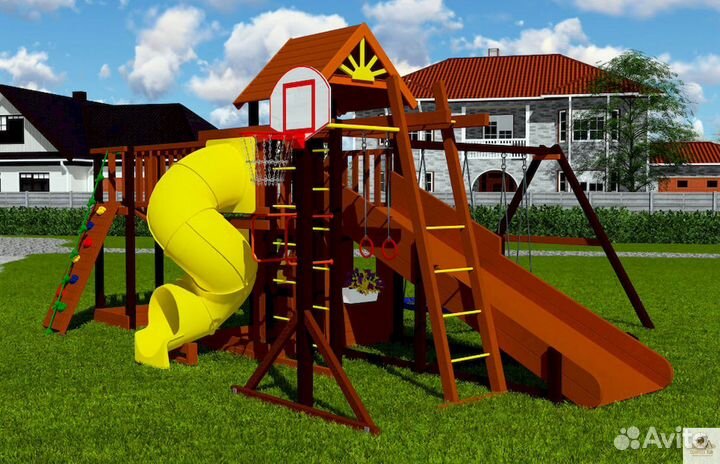 Детская площадка с гарантией 1 год