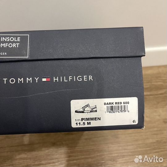 Tommy hilfiger кеды мужские