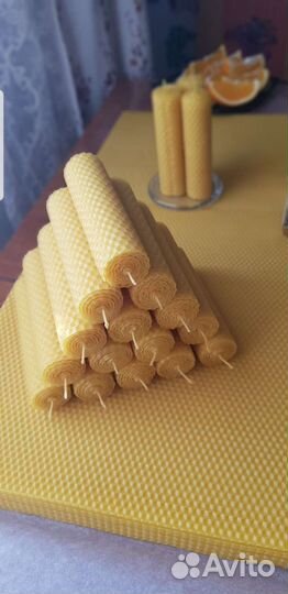 Свечи из вощины