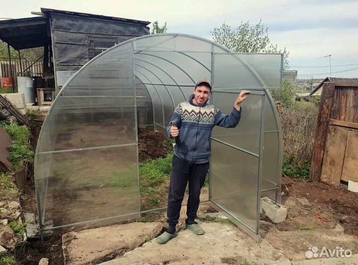 Теплица из поликарбоната