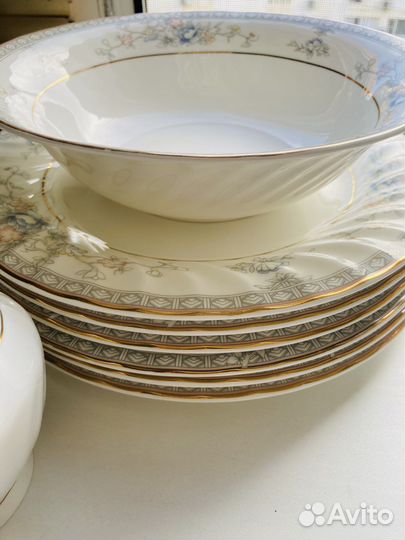 Сервиз новый Emili 9 предметов Китай фарфор новый