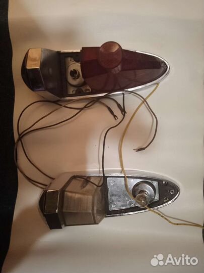 Хром фонари задние