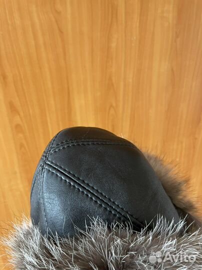 Шапка ушанка женская