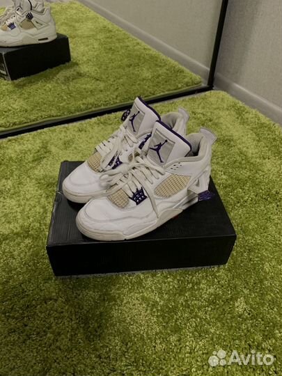 Nike Air Jordan 4 Retro Purple Metallic оригинал