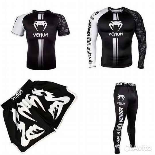 Рашгард venum комплект все размеры