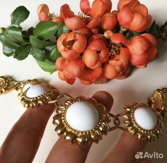 Ожерелье и браслет Trifari винтаж