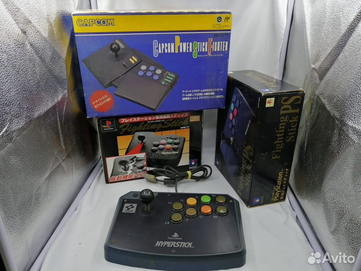 Аркадный стик контроллер Playstation snes