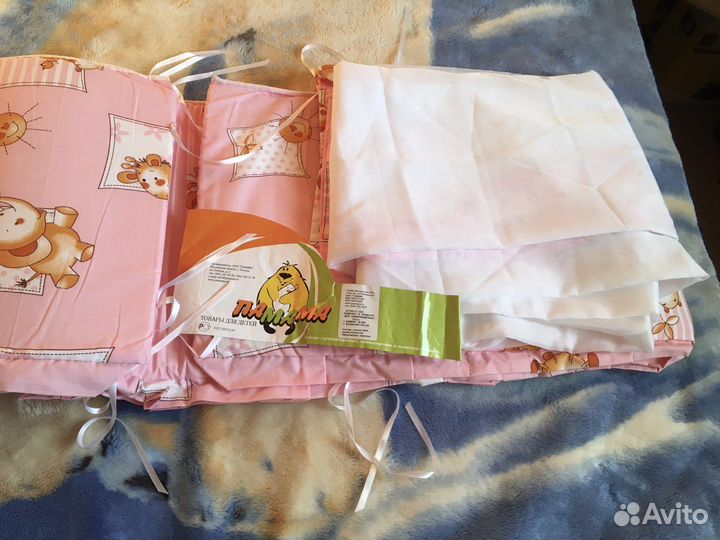 Комплект в кроватку для новорождённых