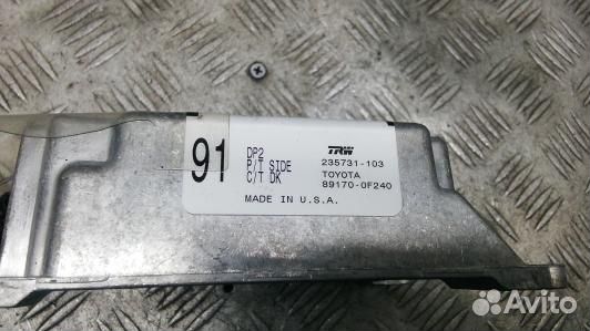 Блок управления airbag toyota corolla verso 2 (HBR