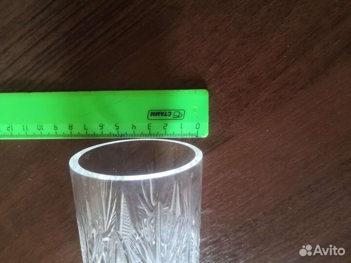 Хрустальные стаканы, бокалы СССР