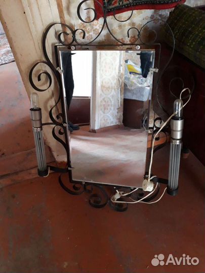 Зеркало старинное антикварное