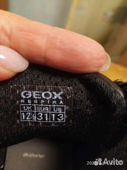 Ботинки для девочки Geox, р-р 31